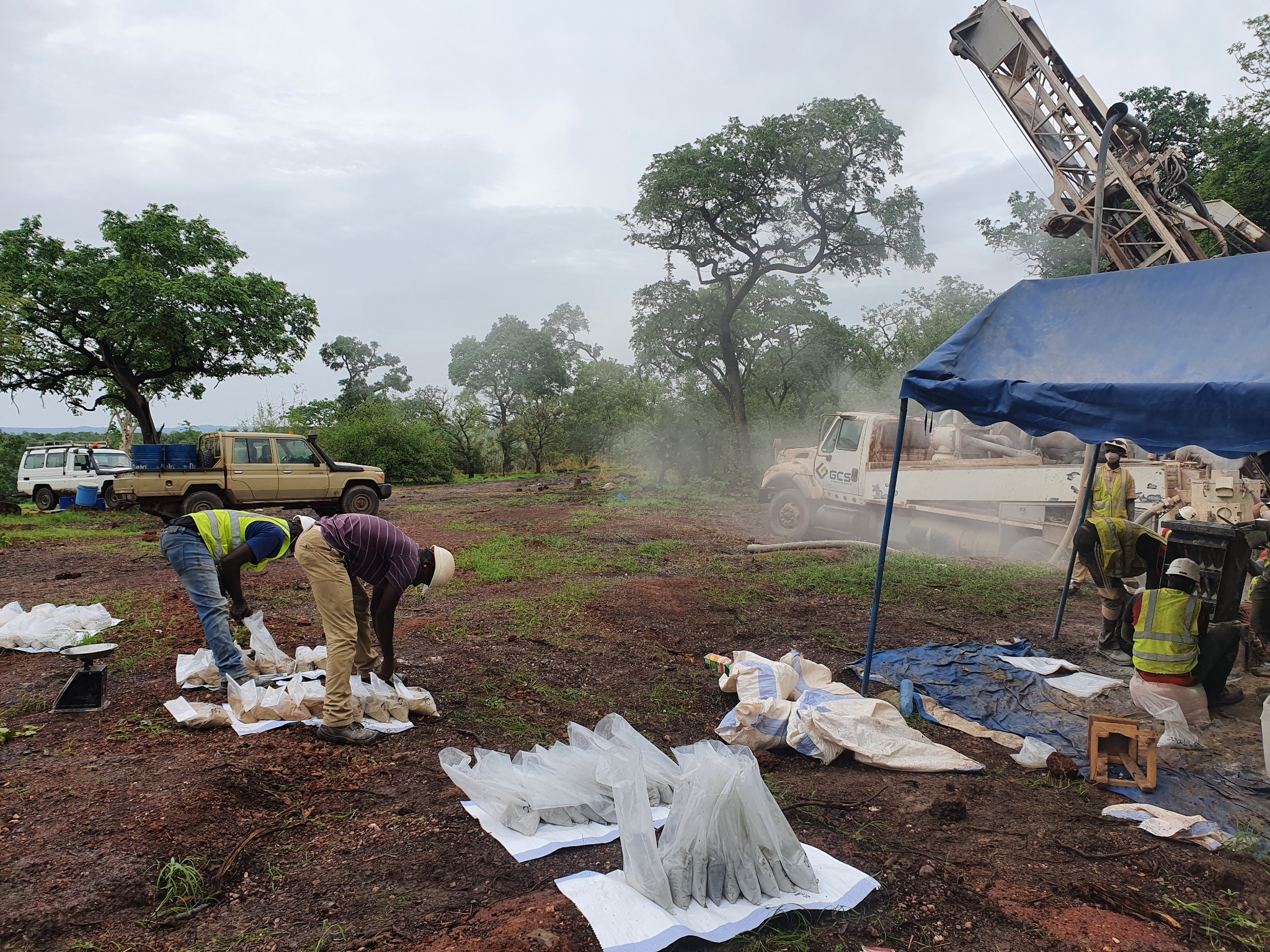 Échantillonnage terrain